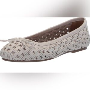 Lucky Brand Elegant White Woven Women's Flats